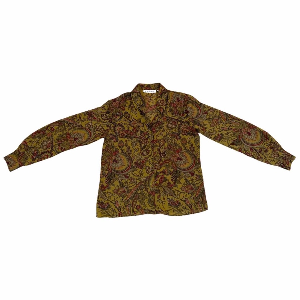 Paisley Button Down